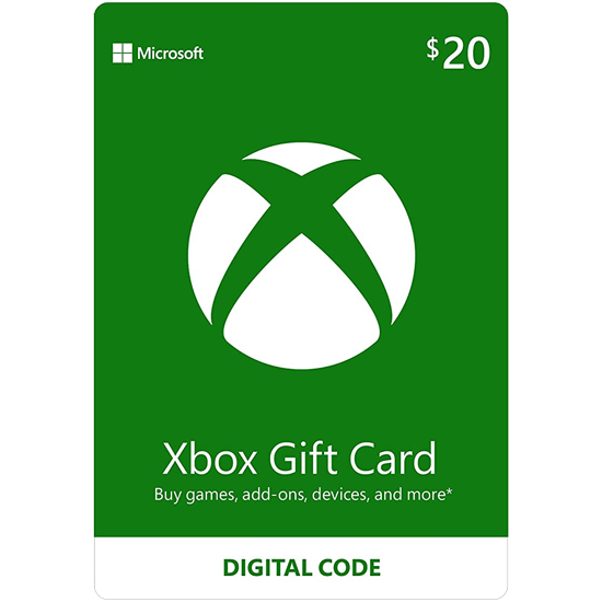 Xbox Gift Card US 20